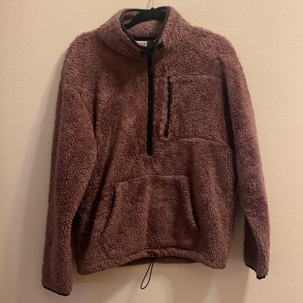 VS PINK Sherpa Half Zip